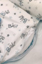 Гнездышко-кокон Baby Design, Baby Серо-голубой
