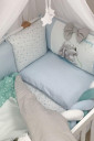 Комплект переменного детского постельного белья с 3 предметов Akvarel, Одуванчики