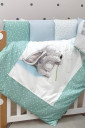 Комплект переменного детского постельного белья с 3 предметов Akvarel, Одуванчики