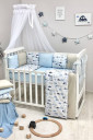 Комплект змінної дитячої постільної білизни Baby Design, блакитний