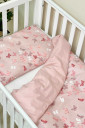 Сменный комплект постельного белья Baby dream, Бабочки на розовом