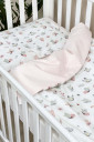 Сменный комплект постельного белья Baby dream, Бабочки розово-мятные