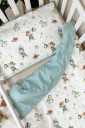 Сменный комплект постельного белья Baby Mix, Western голубой