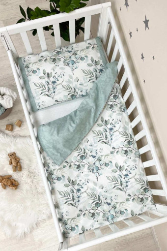 Комплект сменного детского постельного белья Baby Mix, Эвкалипт