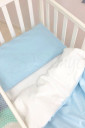 Комплект сменного детского постельного белья Универсальный, Голубой