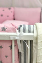 Комплект защитных бортиков Baby Design, Stars & Stripe