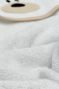 Махровое полотенце-уголок Тедди, белый