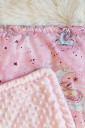 Конверт-одеяло Единорожкы, розовый