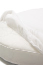 Натяжной непромокаемый наматрасник в круглую кроватку 70х70, арт. 770032