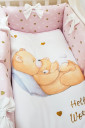 Комплект дитячої постільної білизни із 7 предметів Happy Baby