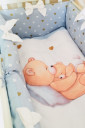 Комплект дитячої постільної білизни із 7 предметів Happy Baby