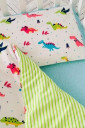 Комплект детского постельного белья с 7 предметов Baby Design Premium, Dino