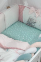Комплект детского постельного белья Акварель, Зайка с бабочкой