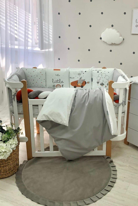 Комплект детского постельного белья из 6 предметов Art Design, Морковка
