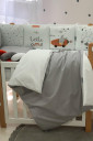 Комплект детского постельного белья из 6 предметов Art Design, Морковка