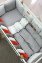 Комплект дитячої постільної білизни з 6 предметів Art Design, Морквинка