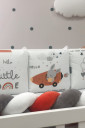 Комплект дитячої постільної білизни з 6 предметів Art Design, Морквинка