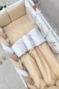 Комплект детского постельного белья з 6 предметов Art Design, Енот
