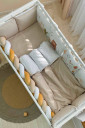 Полный комплект детского постельного белья с одеялом и подушкой и бортиками Art Design, Альпака