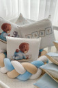 Повний комплект дитячої постільної білизни з ковдрою і подушкою та бортиками Art Design, Teddy