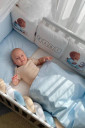 Повний комплект дитячої постільної білизни з ковдрою і подушкою та бортиками Art Design, Teddy