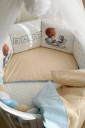Полный комплект детского постельного белья с одеялом и подушкой и бортиками Art Design, Teddy