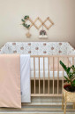 Полный комплект постельного белья в детскую кроватку Baby Dream, оленёнок