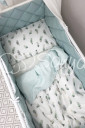 Комплект детского постельного белья из 6 предметов Baby Mix, Перышко