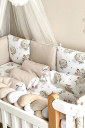 Полный комплект постельного белья для новорожденных Happy night, с коалой