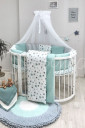 Комплект детского постельного белья с 7 предметов Baby Design, Stars