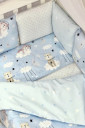 Комплект дитячої постільної білизни із 7 предметів Baby Design