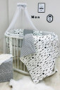 Комплект детского постельного Baby Design, Монохром