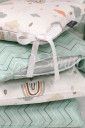 Комплект детского постельного белья из 6 предметов Baby Design, Радуги