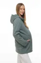 Демісезонна слінгокуртка для вагітних Softshell 3 в 1, Шавлія