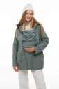 Демісезонна слінгокуртка для вагітних Softshell 3 в 1, Шавлія