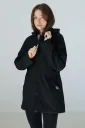Демісезонна слінгокуртка для вагітних Softshell 3 в 1, Неро