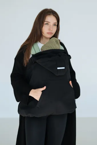 Мультисезонна слінгонакидка Softshell (new), чорна