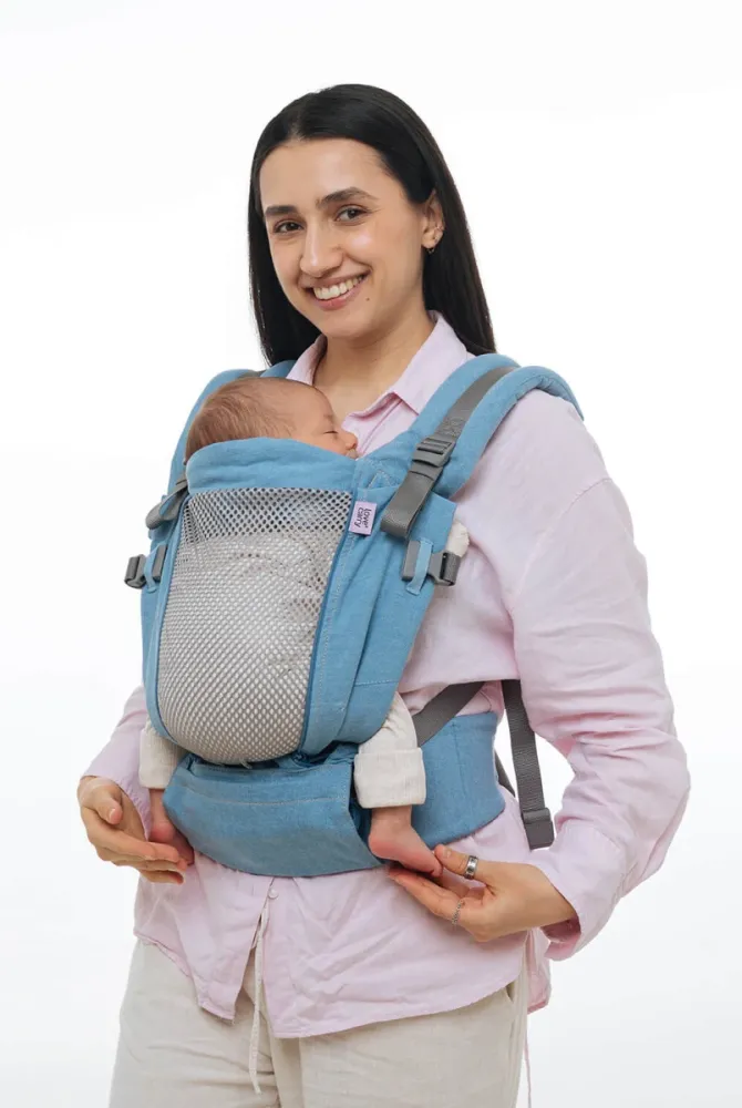 Ерго-рюкзак Love&Carry One, Світлий денім Ерго-рюкзак Love&Carry One, Світлий денім