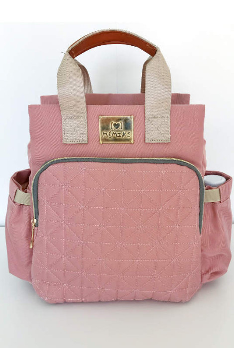 Сумка-рюкзак для мам Pink
