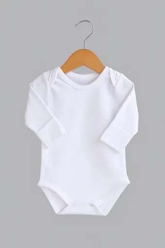 Боди с длинным рукавом Amazoniya, белый