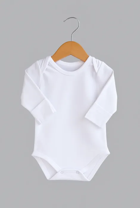 Боди с длинным рукавом Amazoniya, белый