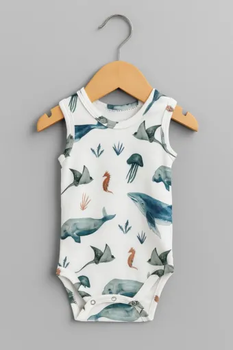 Боди-майка Морские обитатели