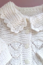 Бавовняний комплект для новонароджених Lace: кофтинка, штанці, чепчик та пінетки