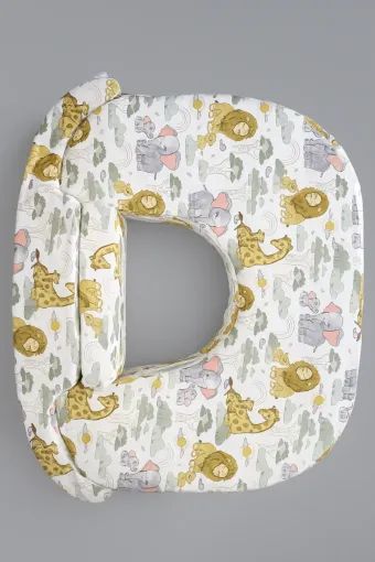 Змінний чохол для подушки Feeding pillow TWINS, сафарі на білому