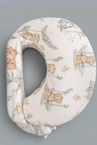 Змінний чохол для подушки Feeding pillow, звірі на гойдалках