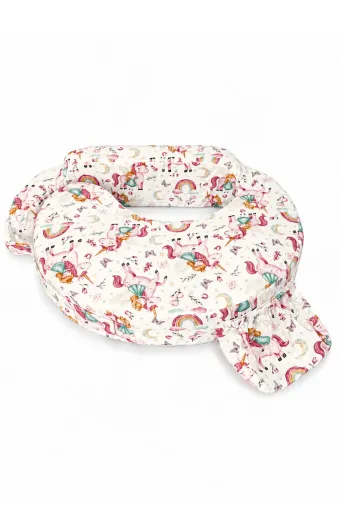 Змінний чохол для подушки Feeding pillow, принцеси і єдинороги