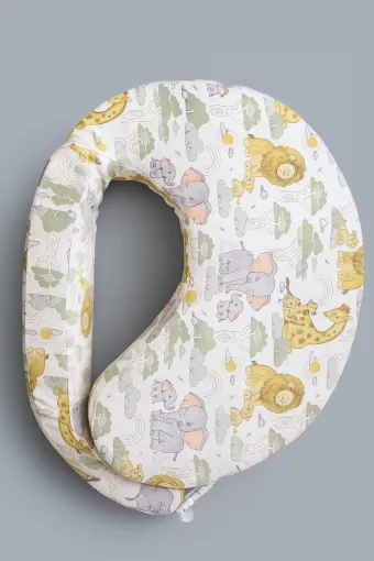 Змінний чохол для подушки Feeding pillow, сафарі на білому