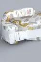 Бавовняна наволочка на ортопедичну подушку для годування, сафарі на білому тлі