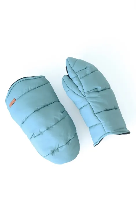 Теплі зимові рукавиці для прогулянок Nikola, морські