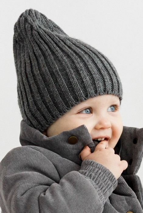 Дитяча зимова шапочка Alen, сіра